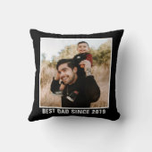 最高のパパの銀河系の日 クッション (裏面)