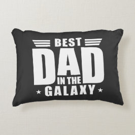 最高のパパの銀河系 – 父の日，誕生日 アクセントクッション