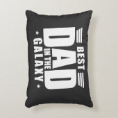 最高のパパの銀河系 – 父の日，誕生日 アクセントクッション (正面(垂直))