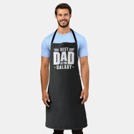 最高のパパの銀河系 – 父の日，誕生日 エプロン