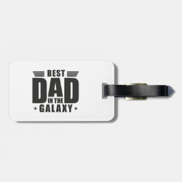 最高のパパの銀河系 – 父の日，誕生日 ラゲッジタグ