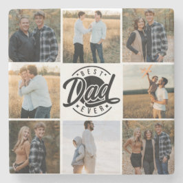 "最高のパパの"石コースター ストーンコースター