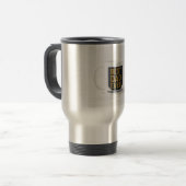 最高のパパのEverおもしろい - Father's Day Mug Gift トラベルマグ (正面左)
