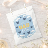 最高のパパは今までにかわいい父の日ノート フェイバーバッグ (クリップ留めされた状態)