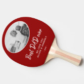 最高のパパは今までモダンも可愛い父の日の写真 卓球ラケット (横)