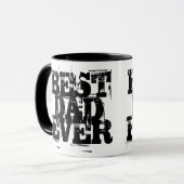 最高のパパは常に大きはっきりしたい頑丈動揺して マグカップ (正面左)