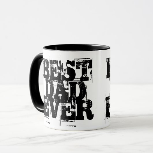 最高のパパは常に大きはっきりしたい頑丈動揺して マグカップ (正面左)