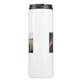 最高のパパは常に幸せな父の日あなたの写真を追加 タンブラー (裏面)