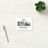最高のパパは常に幸せな父の日あなたの写真を追加 ポストイット (オフィス)