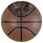 最高のパパは常に茶色の革のスタンプ父の日 バスケットボール (右)