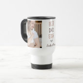 「最高のパパは常に」パーソナライズされたタンブラー トラベルマグ (正面左)