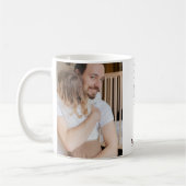 「最高のパパは常に」パーソナライズされたマグカップカスタム – 贈り物 コーヒーマグカップ (左)