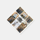 「最高のパパは常に」紙のナプキン スタンダードカクテルナプキン (角)