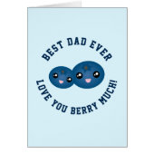 最高のパパは父の日を愛してあなたベリーの多く (正面)