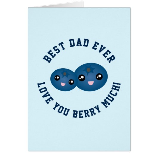 最高のパパは父の日を愛してあなたベリーの多く (正面)