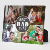 最高のパパは父の日4の写真 フォトプラーク (側面)