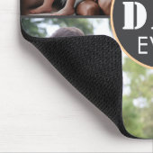 最高のパパは父の日4の写真 マウスパッド (コーナー)