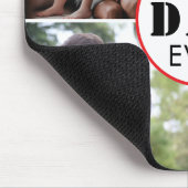 最高のパパは父の日4の写真 マウスパッド (コーナー)