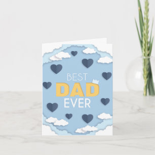 最高のパパは父の日 カード