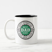 最高のパパは父の日 ツートーンマグカップ (左)