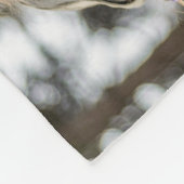 最高のパパは父親の日フォトコラージュ家族 フリースブランケット (角)