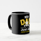 最高のパパは頼...カスタマイズ マグカップ (正面左)