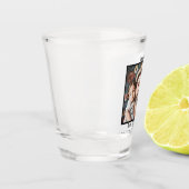 最高のパパをパーソナライズ ショットグラス (左)