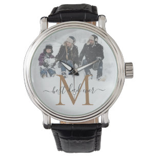 最高のパパを常にカスタマイズする、写真 腕時計