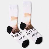 最高のパパを追加する名前イメージファーザー日文字の混乱 ソックス (右)