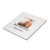 最高のパパを追加する名前イメージファーザー日文字の混乱 タイル (側面)