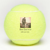 最高のパパを追加する名前イメージファーザー日文字の混乱 テニスボール (正面)