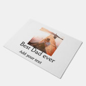 最高のパパを追加する名前イメージファーザー日文字の混乱 ドアマット (アングル)