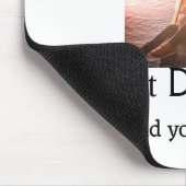 最高のパパを追加する名前イメージファーザー日文字の混乱 マウスパッド (コーナー)