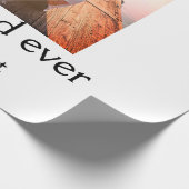 最高のパパを追加する名前イメージファーザー日文字の混乱 ラッピングペーパー (角)