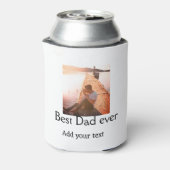 最高のパパを追加する名前イメージファーザー日文字の混乱 缶クーラー (缶裏面)