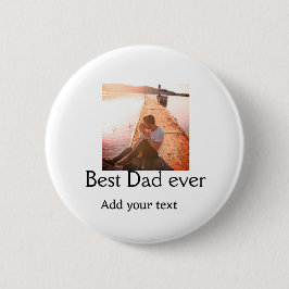 最高のパパを追加する名前イメージファーザー日文字の混乱 缶バッジ