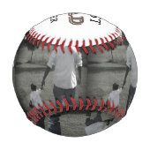 最高のパパイバーカスタムパパ伯父 野球ボール (裏面)