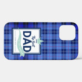 最高のパパインザワールドブルータータンチェッククラウン遊のCa Case-Mate iPhoneケース (裏面 (横))