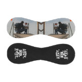 最高のパパエカスタムバータイポグラフィグランジブラック 野球ボール (パネル)