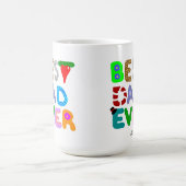 最高のパパエクラシックバーCoffee Mag コーヒーマグカップ (中央)