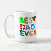 最高のパパエクラシックバーCoffee Mag コーヒーマグカップ (左)