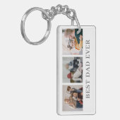 最高のパパエバーアクリルキーチェーン キーホルダー (正面左)