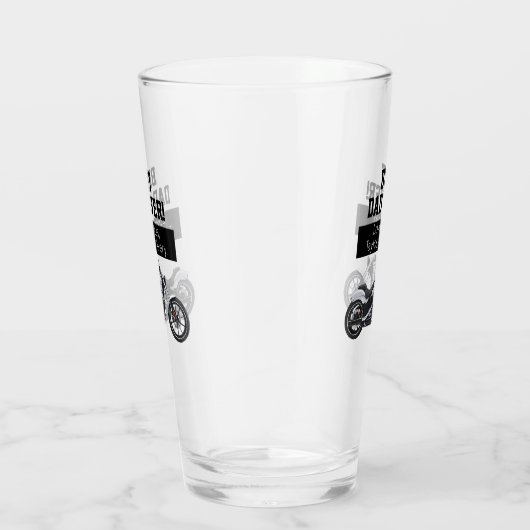 最高のパパエバークールバイクファーザーバイクバイク タンブラーグラス (右)