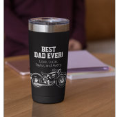 最高のパパエバークールバイクファーザーバイクバイク 保温保冷タンブラー