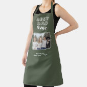 最高のパパエバーグリーンカスタム写真キープサケ エプロン (インサイチュ)