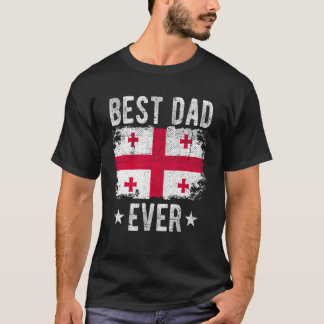 最高のパパエバーグルジア最高の国パパ Tシャツ
