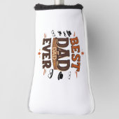 最高のパパエバーゴルフパターカバー – ギフトパーソナライズされた品 ゴルフヘッドカバー (回転90)