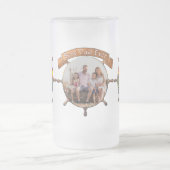 最高のパパエバーサンセット1738 フロストグラスビールジョッキ (中央)