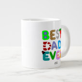 最高のパパエバージャンボマグ ジャンボコーヒーマグカップ (正面右)