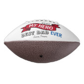 最高のパパエバートポグラフィーレッドバナーフォトコラージュ アメリカンフットボール (回転270)